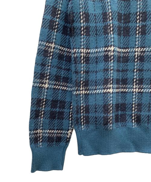 MACKINTOSH（マッキントッシュ）MACKINTOSH (マッキントッシュ) 厚手ニット ブルー サイズ:SIZE 38の古着・服飾アイテム