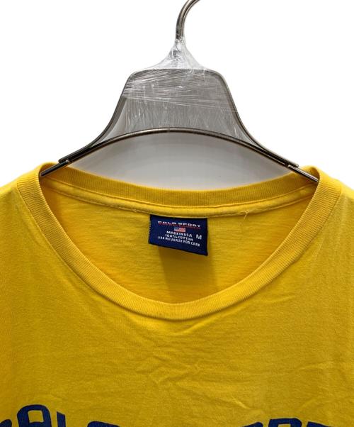 POLO SPORT（ポロスポーツ）POLO SPORT (ポロスポーツ) 半袖カットソー イエロー サイズ:Ｍの古着・服飾アイテム