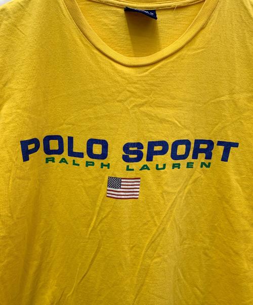 POLO SPORT（ポロスポーツ）POLO SPORT (ポロスポーツ) 半袖カットソー イエロー サイズ:Ｍの古着・服飾アイテム