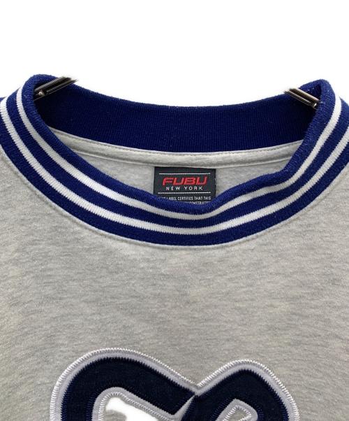 FUBU（フブ）FUBU (フブ) スウェット ホワイト サイズ:Lの古着・服飾アイテム