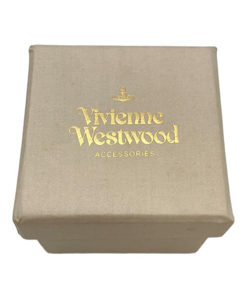 Vivienne Westwood（ヴィヴィアンウエストウッド）Vivienne Westwood (ヴィヴィアンウエストウッド) ボーンリング ブラック×シルバー サイズ:17号の古着・服飾アイテム