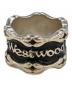 Vivienne Westwood (ヴィヴィアンウエストウッド) ボーンリング ブラック×シルバー サイズ:17号：30000円