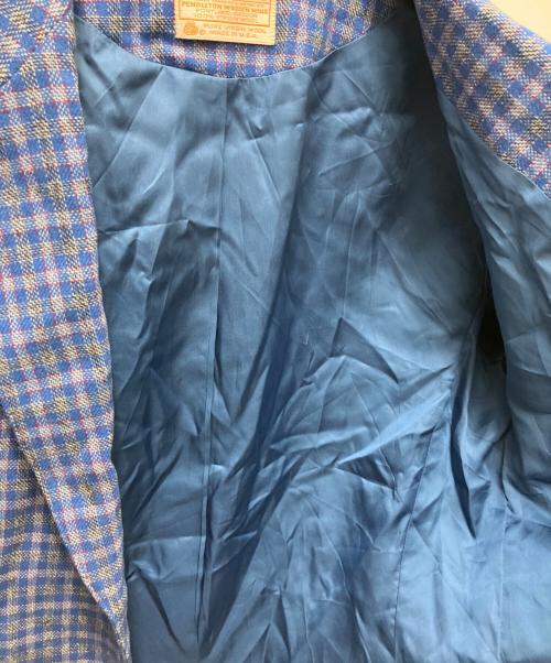 PENDLETON（ペンドルトン）PENDLETON (ペンドルトン) テーラードジャケット ブルー サイズ:不明の古着・服飾アイテム