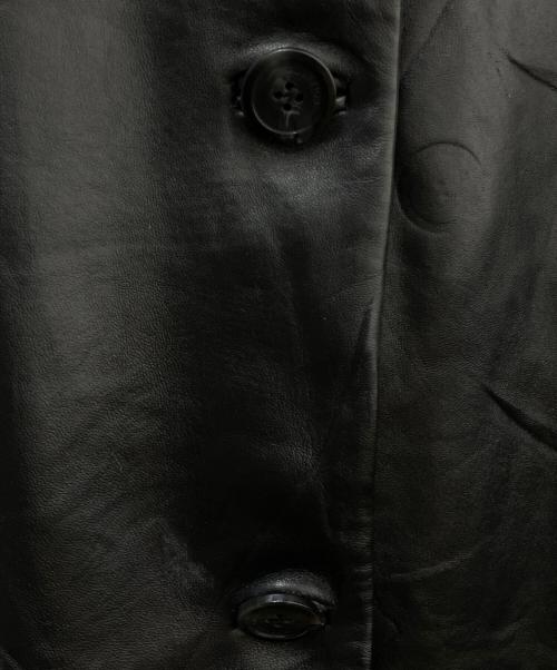 COLEBROOK&CO（コールブルック）COLEBROOK&CO (コールブルック) レザーコート ブラック サイズ:XLの古着・服飾アイテム