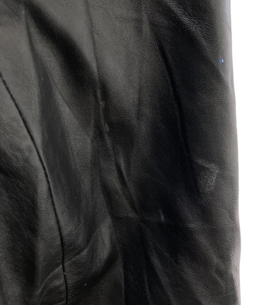 COLEBROOK&CO（コールブルック）COLEBROOK&CO (コールブルック) レザーコート ブラック サイズ:XLの古着・服飾アイテム
