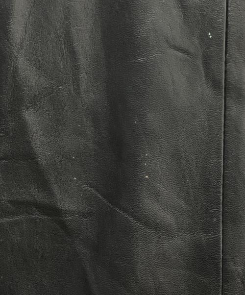 COLEBROOK&CO（コールブルック）COLEBROOK&CO (コールブルック) レザーコート ブラック サイズ:XLの古着・服飾アイテム