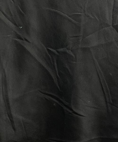 COLEBROOK&CO（コールブルック）COLEBROOK&CO (コールブルック) レザーコート ブラック サイズ:XLの古着・服飾アイテム