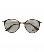 RAY-BANレイバン）の古着「伊達眼鏡」｜ブラウン