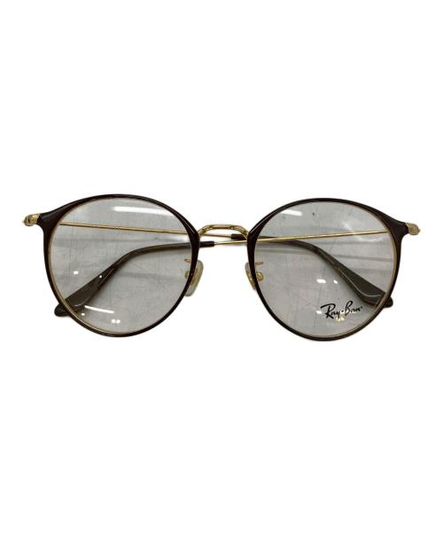 RAY-BAN（レイバン）RAY-BAN (レイバン) 伊達眼鏡 ブラウンの古着・服飾アイテム
