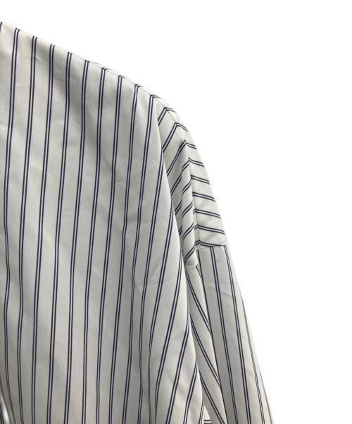 journal standard L'essage（ジャーナルスタンダード レサージュ）journal standard L'essage (ジャーナルスタンダード レサージュ) 長袖シャツ ホワイト×ネイビー サイズ:FREE 未使用品の古着・服飾アイテム