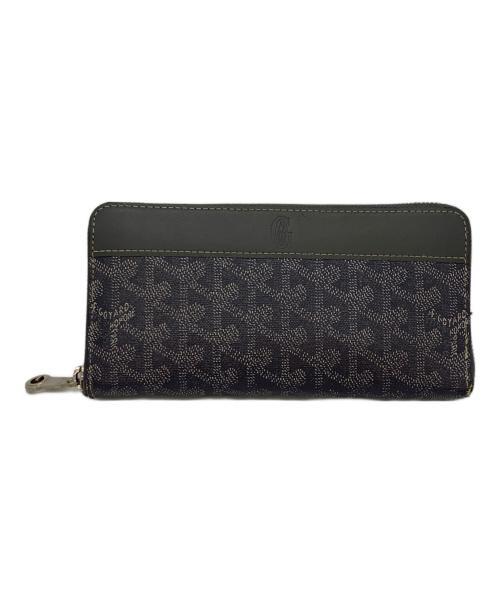 GOYARD（ゴヤール）GOYARD (ゴヤール) ラウンドファスナー長財布 グレーの古着・服飾アイテム