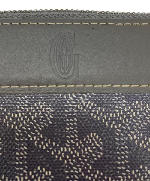 GOYARD（ゴヤール）GOYARD (ゴヤール) ラウンドファスナー長財布 グレーの古着・服飾アイテム