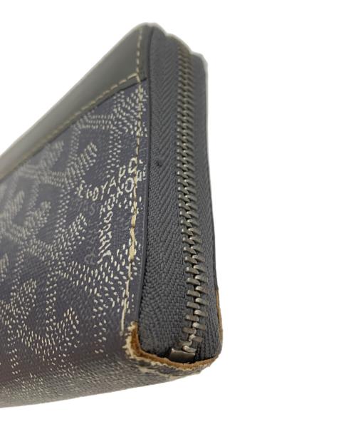 GOYARD（ゴヤール）GOYARD (ゴヤール) ラウンドファスナー長財布 グレーの古着・服飾アイテム
