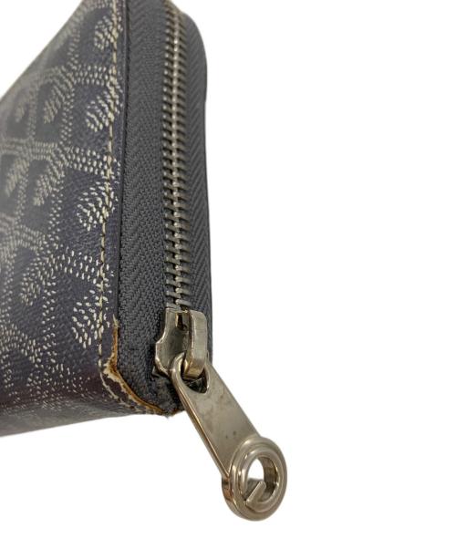 GOYARD（ゴヤール）GOYARD (ゴヤール) ラウンドファスナー長財布 グレーの古着・服飾アイテム