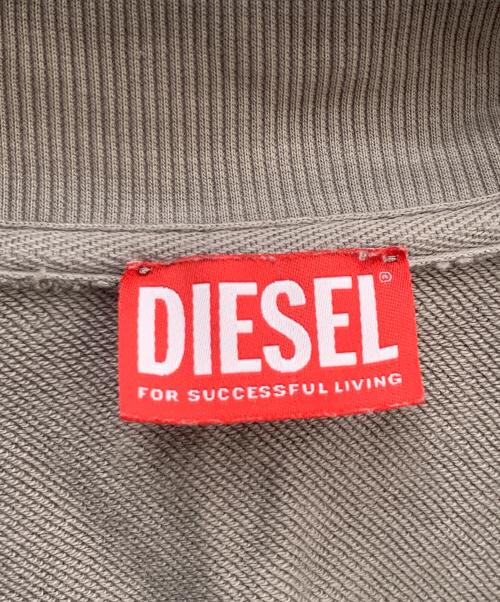 DIESEL（ディーゼル）DIESEL (ディーゼル) S-GINNI-ZIP-OD グレー サイズ:XSの古着・服飾アイテム