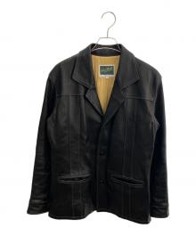 THE FLAT HEAD（ザ・フラットヘッド）の古着「レザージャケット」｜ブラック