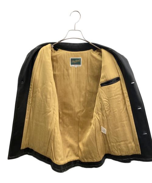 THE FLAT HEAD（ザ・フラットヘッド）THE FLAT HEAD (ザ・フラットヘッド) レザージャケット ブラック サイズ:38の古着・服飾アイテム