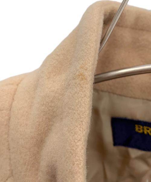 BROOKS BROTHERS（ブルックスブラザーズ）BROOKS BROTHERS (ブルックスブラザーズ) カシミヤ混コート ベージュ サイズ:9ARの古着・服飾アイテム