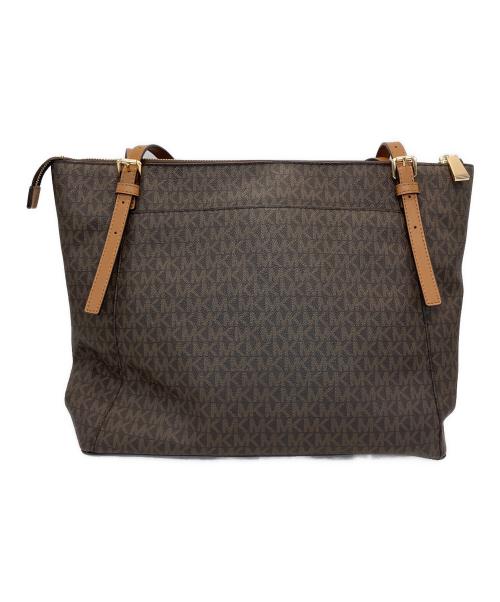MICHAEL KORS（マイケルコース）MICHAEL KORS (マイケルコース) トートバッグ ブラウンの古着・服飾アイテム