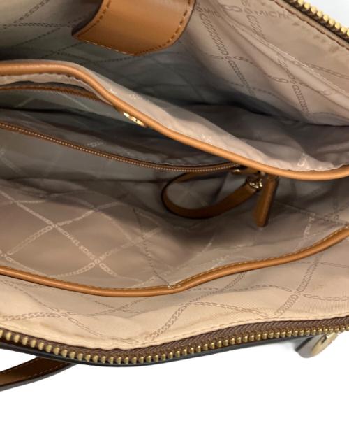 MICHAEL KORS（マイケルコース）MICHAEL KORS (マイケルコース) トートバッグ ブラウンの古着・服飾アイテム