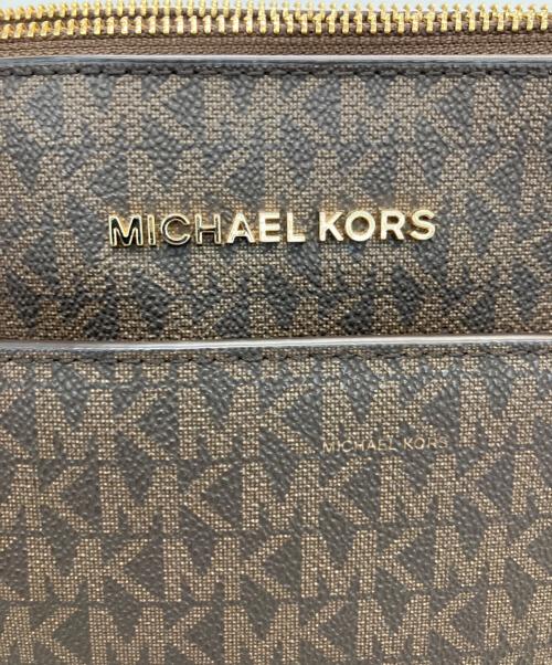 MICHAEL KORS（マイケルコース）MICHAEL KORS (マイケルコース) トートバッグ ブラウンの古着・服飾アイテム
