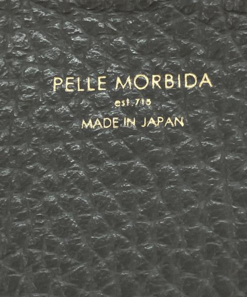 PELLE MORBIDA（ペッレモルビダ）PELLE MORBIDA (ペッレモルビダ) トートバッグ グレー×オレンジの古着・服飾アイテム