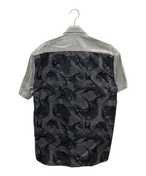 Aape BY A BATHING APE（エーエイプ バイ アベイシングエイプ）AAPE BY A BATHING APE (エーエイプ バイ アベイシングエイプ) 半袖シャツ グレー サイズ:XLの古着・服飾アイテム