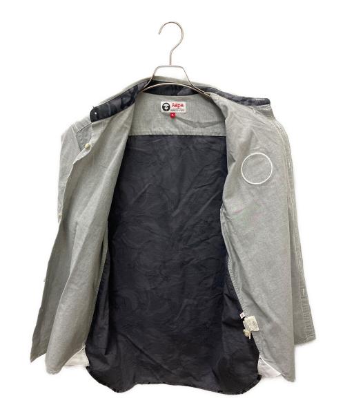 Aape BY A BATHING APE（エーエイプ バイ アベイシングエイプ）AAPE BY A BATHING APE (エーエイプ バイ アベイシングエイプ) 半袖シャツ グレー サイズ:XLの古着・服飾アイテム