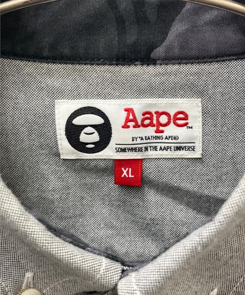 Aape BY A BATHING APE（エーエイプ バイ アベイシングエイプ）AAPE BY A BATHING APE (エーエイプ バイ アベイシングエイプ) 半袖シャツ グレー サイズ:XLの古着・服飾アイテム