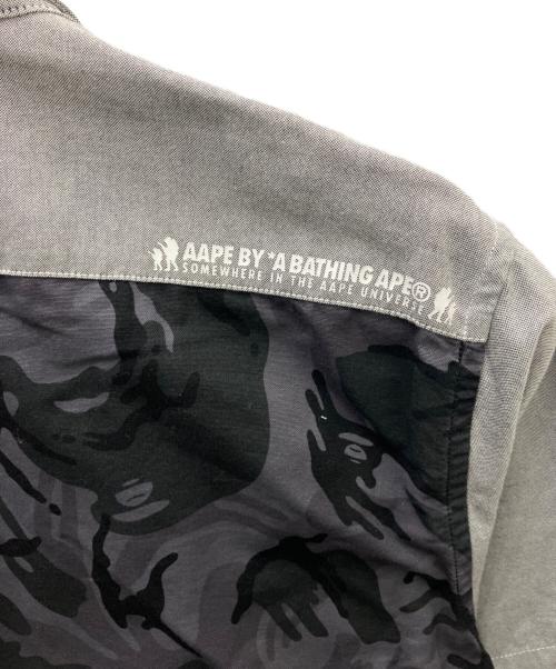 Aape BY A BATHING APE（エーエイプ バイ アベイシングエイプ）AAPE BY A BATHING APE (エーエイプ バイ アベイシングエイプ) 半袖シャツ グレー サイズ:XLの古着・服飾アイテム