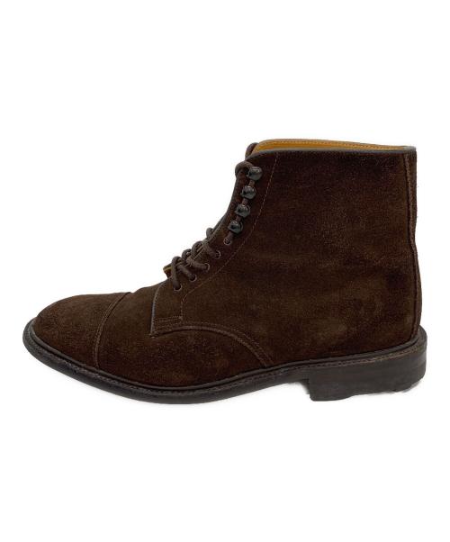 Tricker's（トリッカーズ）Tricker's (トリッカーズ) Unipair スウェードブーツ ブラウン サイズ:不明の古着・服飾アイテム