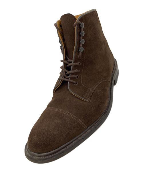 Tricker's（トリッカーズ）Tricker's (トリッカーズ) Unipair スウェードブーツ ブラウン サイズ:不明の古着・服飾アイテム