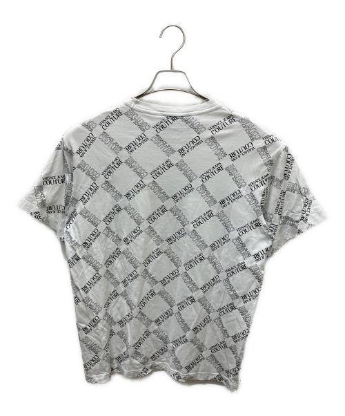 VERSACE JEANS COUTURE（ヴェルサーチ ジーンズクチュール）VERSACE JEANS COUTURE (ヴェルサーチ ジーンズクチュール) 半袖カットソー ホワイト サイズ:Ｍの古着・服飾アイテム