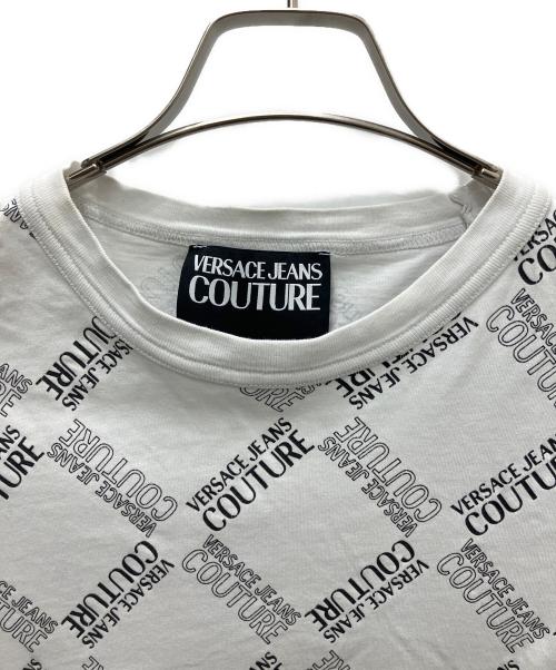 VERSACE JEANS COUTURE（ヴェルサーチ ジーンズクチュール）VERSACE JEANS COUTURE (ヴェルサーチ ジーンズクチュール) 半袖カットソー ホワイト サイズ:Ｍの古着・服飾アイテム