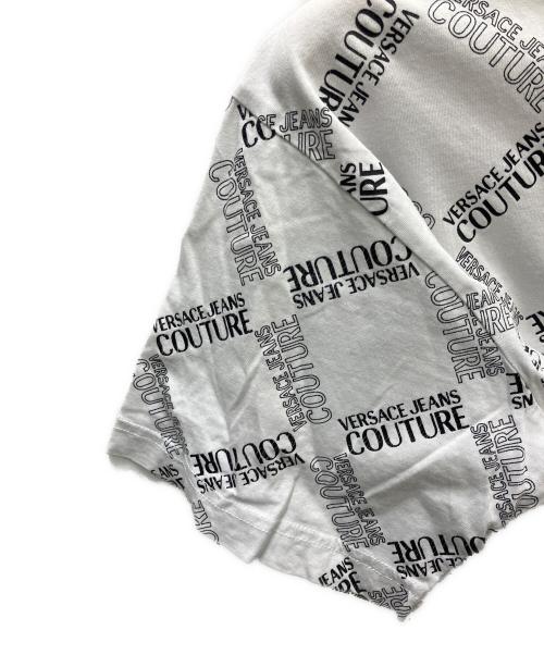 VERSACE JEANS COUTURE（ヴェルサーチ ジーンズクチュール）VERSACE JEANS COUTURE (ヴェルサーチ ジーンズクチュール) 半袖カットソー ホワイト サイズ:Ｍの古着・服飾アイテム