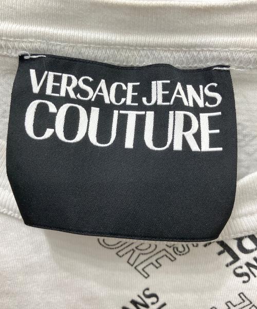 VERSACE JEANS COUTURE（ヴェルサーチ ジーンズクチュール）VERSACE JEANS COUTURE (ヴェルサーチ ジーンズクチュール) 半袖カットソー ホワイト サイズ:Ｍの古着・服飾アイテム