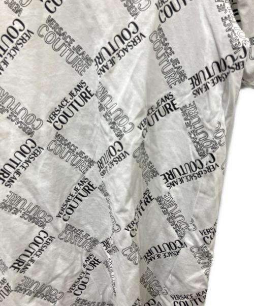 VERSACE JEANS COUTURE（ヴェルサーチ ジーンズクチュール）VERSACE JEANS COUTURE (ヴェルサーチ ジーンズクチュール) 半袖カットソー ホワイト サイズ:Ｍの古着・服飾アイテム