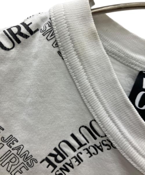 VERSACE JEANS COUTURE（ヴェルサーチ ジーンズクチュール）VERSACE JEANS COUTURE (ヴェルサーチ ジーンズクチュール) 半袖カットソー ホワイト サイズ:Ｍの古着・服飾アイテム