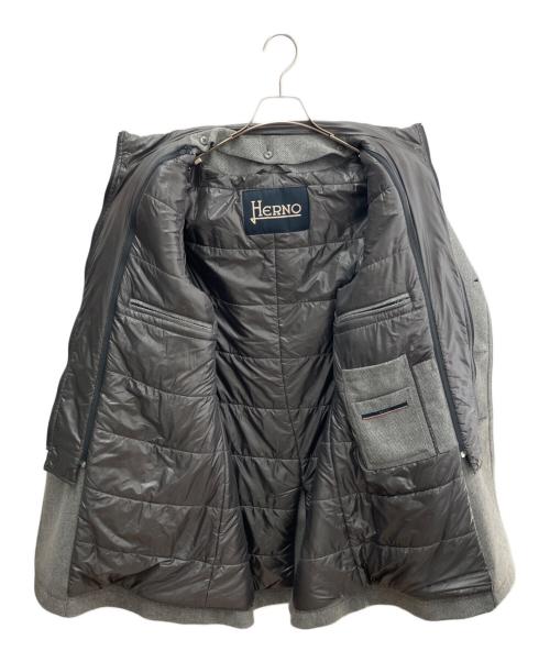 HERNO（ヘルノ）HERNO (ヘルノ) 2WAYダウンコート グレー サイズ:52の古着・服飾アイテム