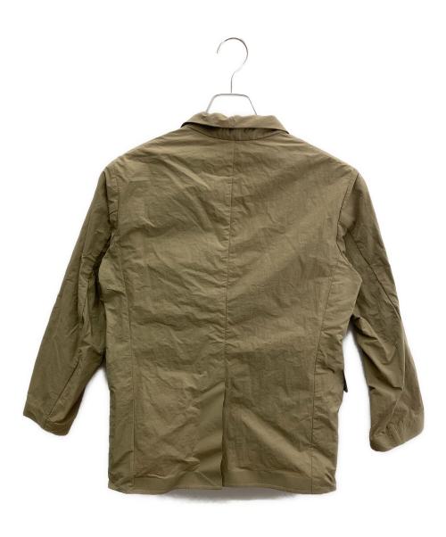 DESCENTE（デサント）DESCENTE (デサント) ナイロンテーラードジャケット カーキ サイズ:Ｓの古着・服飾アイテム