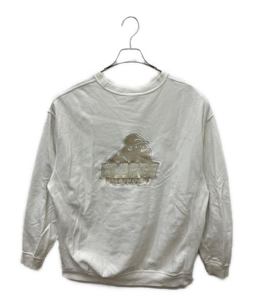 Champion（チャンピオン）Champion (チャンピオン) X-LARGE (エクストララージ) スウェット ホワイト サイズ:Ｌの古着・服飾アイテム