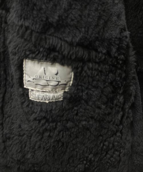 SHEARLING（シャーリング）SHEARLING (シャーリング) 裏ボアコート ブラック サイズ:不明の古着・服飾アイテム
