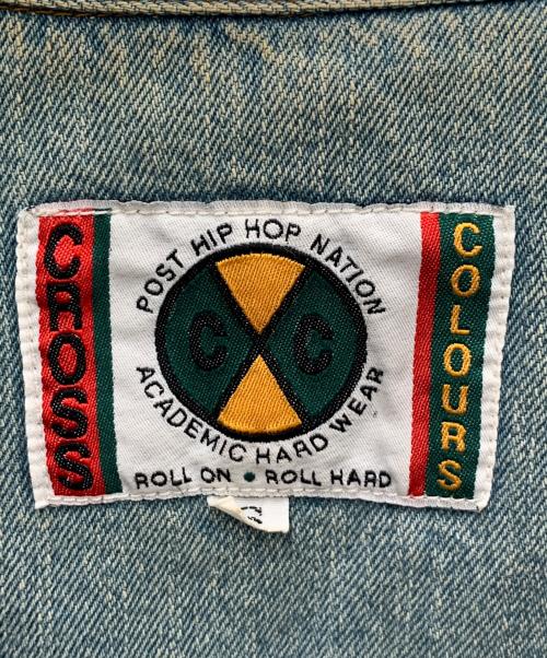 CROSS COLOURS（クロスカラーズ）CROSS COLOURS (クロスカラーズ) デニムジャケット インディゴ サイズ:Ｓの古着・服飾アイテム