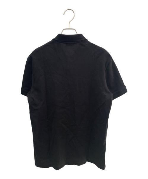 BURBERRY（バーバリー）BURBERRY (バーバリー) 半袖ポロシャツ ブラック サイズ:Ｌの古着・服飾アイテム