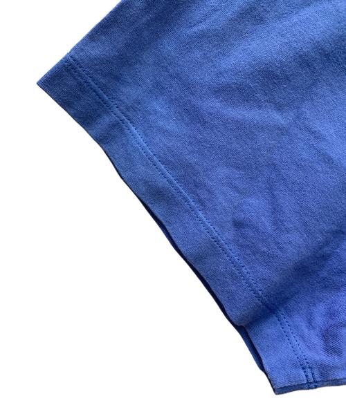 CELINE（セリーヌ）CELINE (セリーヌ) 半袖カットソー ブルー×ホワイト サイズ:Ｍの古着・服飾アイテム