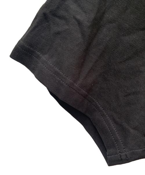 MONCLER（モンクレール）MONCLER (モンクレール) 半袖カットソー ブラック サイズ:Lの古着・服飾アイテム