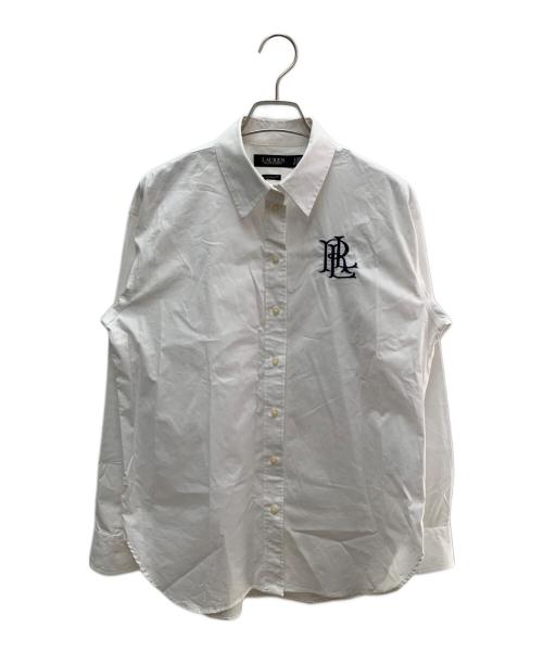 LAUREN RALPH LAUREN（ローレン ラルフ ローレン）LAUREN RALPH LAUREN (ローレン ラルフ ローレン) 長袖シャツ ホワイト サイズ:Ｓの古着・服飾アイテム