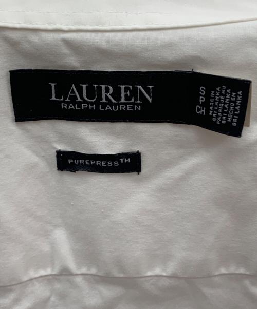 LAUREN RALPH LAUREN（ローレン ラルフ ローレン）LAUREN RALPH LAUREN (ローレン ラルフ ローレン) 長袖シャツ ホワイト サイズ:Ｓの古着・服飾アイテム