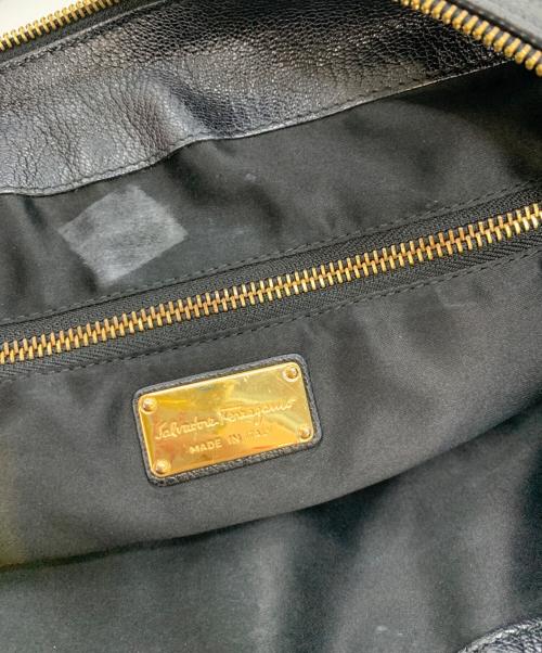 Salvatore Ferragamo（サルヴァトーレ フェラガモ）Salvatore Ferragamo (サルヴァトーレ フェラガモ) 2WAYバッグ ブラックの古着・服飾アイテム