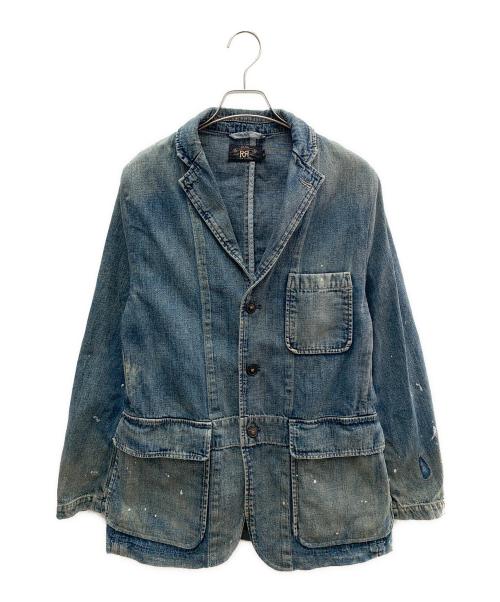 RRL（ダブルアールエル）RRL (ダブルアールエル) デニムカバーオール インディゴ サイズ:Ｍの古着・服飾アイテム